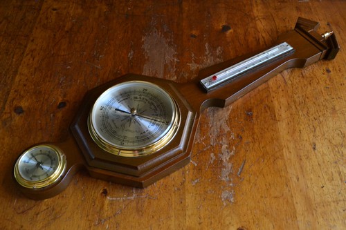 Vtg dunhaven wood wall weather - wall,