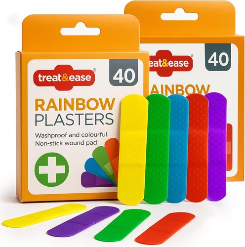 Pack rainbow plasters - pack,