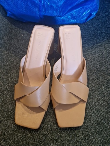 Primark beige slip slider - primark,