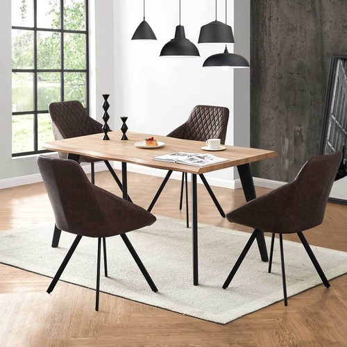 Metal legs tub chairs - metal,