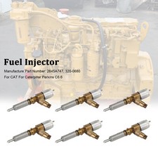 6pcs fuel injectors 2645a747 - fuel,