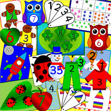 EYFS MATHS bumper pack - educational numeracy resource to PRINT- Early Years
