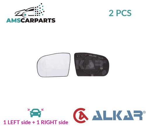Rear view mirror - view, pair