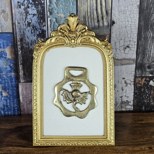 Vintage horse brass - horse,