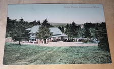 POSTCARDS VINTAGE WALES PUMP ROOM LLANDRINDOD WELLS 1911 POSTED STAMP TINTED