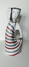 Bitossi Aldo Londi Picasso Style Female Vase Jug Italy 1950s Rare 14” A/F