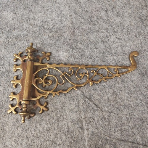 Victorian brass fireside pan - victorian,