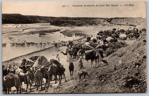 Postcard caravan ben - postcard, ganaub