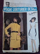 VOGUE COUTURIER 60s Dress &