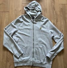 Lyle & Scott Zip Up Hoody Size