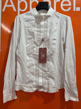 Welligogs Long Sleeve Phoebe Shirt, White, Size 6, New With Tag, RRP £110,  B172