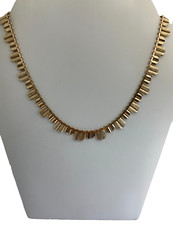 1977 Cleopatra Necklace 9ct Gold Cleopatra Vintage Gold Necklace