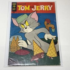Vtg Gold Key Tom and Jerry Comic Book - August 1967