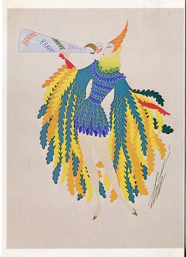 Art fashion theatre - fashion, erte