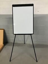 A1 Flip Chart White Board Easel Stand BLACK - collection only.