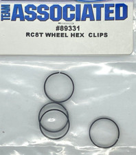 Team Associated RC8T Wheel Hex Clips (4pcs)  89331