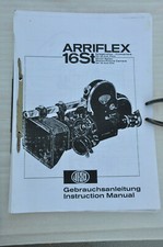 Arriflex ST 16mm camera manual - RARE, direct from Arri.
