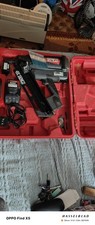 Senco SGT90i Ch 90mm Framing Gas Tool X2 Batteries and Charger Used Condition