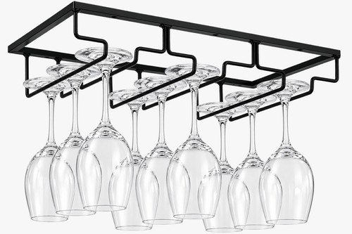 Under cabinet wine glass - under,