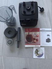 Vitamix Apire Blender Black  (VM109) with 1.4L Jug, Recipes and Tamper - UK Plug
