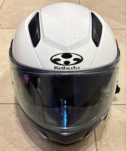 Ogk ryuki helmet white - ryuki,