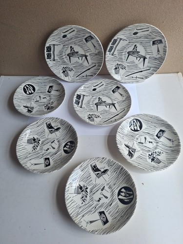 Ridgway homemaker saucers x7 - saucers.,