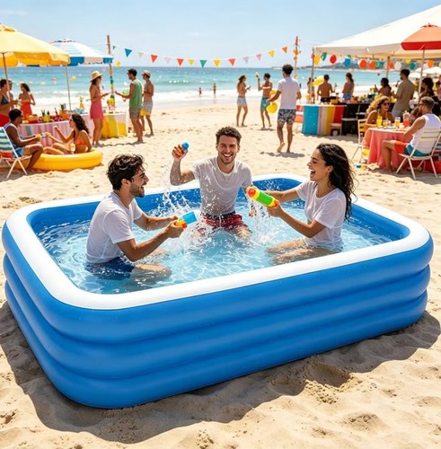 Large 7ft inflatable - 7ft, family