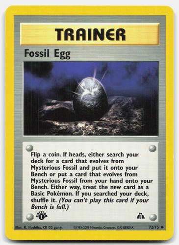 Fossil egg neo - 72/75, discovery