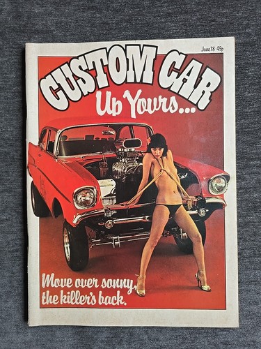 Custom car magazine june - custom, 1978