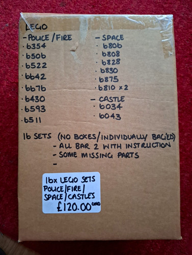 16x lego police fire - lego, &