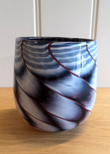 Vase michael crane mouth - by, crane-
