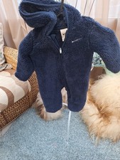 Blue Nike Fluffy Teddy Winter