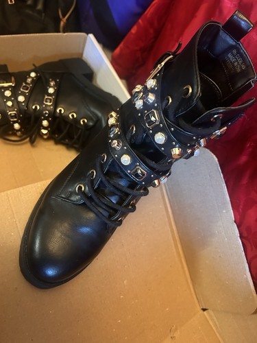 Women biker boots size - women's,