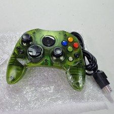 Original Xbox Controller for Original Xbox-Clear Green-Broken side - Description
