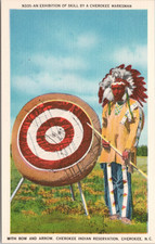 POSTCARD-CHEROKEE MARKSMAN