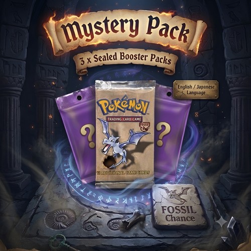 Pokemon mystery pack - 3, sealed