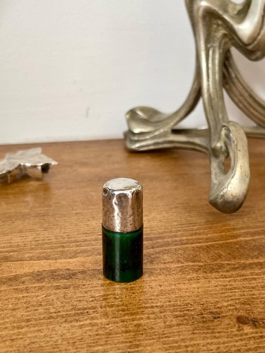 Antique miniature green salts - antique,