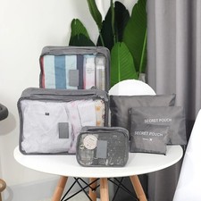 6PCS Travel Packing Cubes