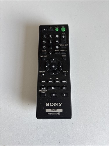 Sony remote control dvd - sony,