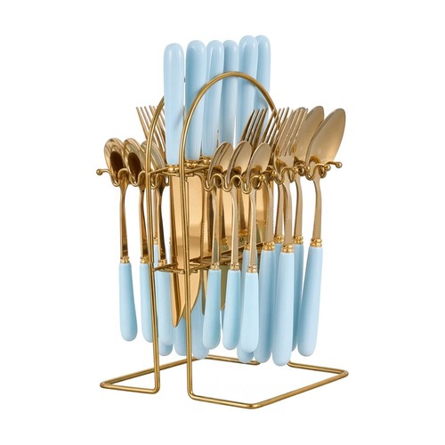 24pcs stainless steel cutlery - 24pcs,