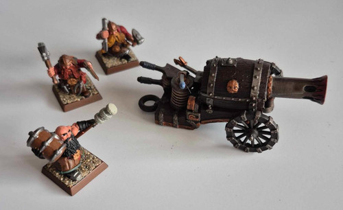 Dwarf flame cannon metal - flame,