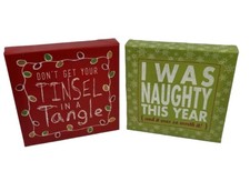 Holiday Canvas Wall Art~Humor