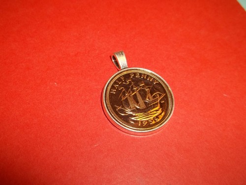 Half penny coin - coin, hind