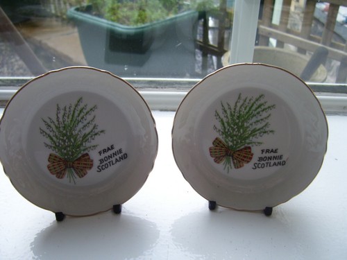 Scotland trinket dishes - pr,