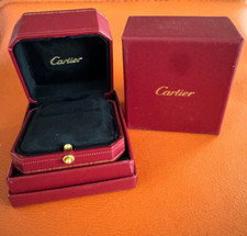 Jewellery Box Premium Red Empty Packaging Storage Case Cover For Cartier Ring
