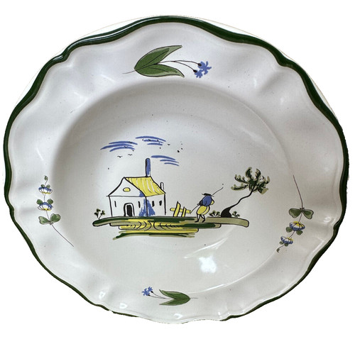 Large rim soup - soup, bowl