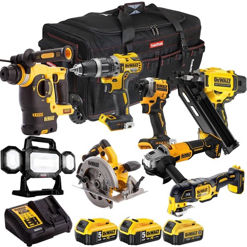 Dewalt 18v piece combo - 18v, 8