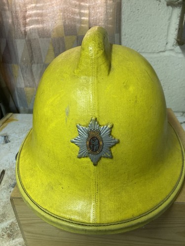 Vintage fireman helmet - vintage,