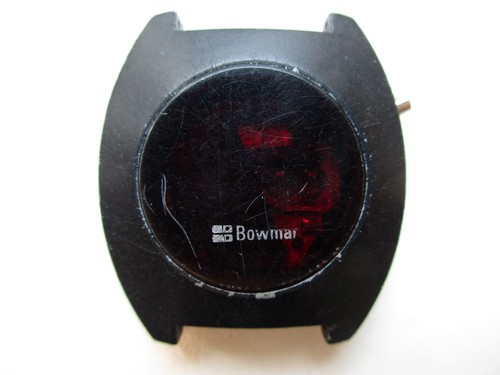 Bowmar red led - rally, black