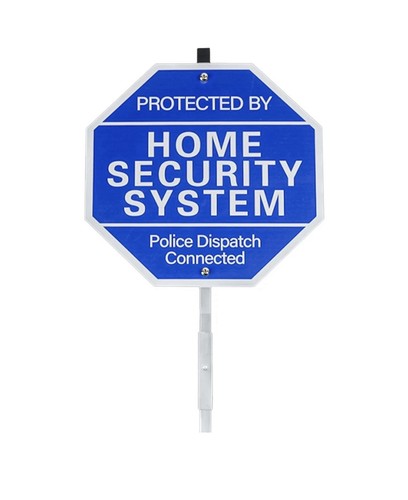 Aluminium warning sign - aluminium,